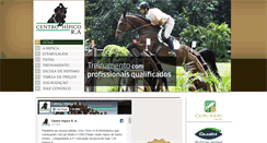 Desktop Screenshot of centrohipicora.com.br
